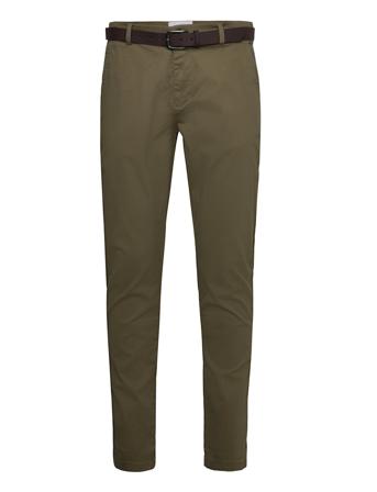 Aop Superflex Chino Pants Khaki Lindbergh