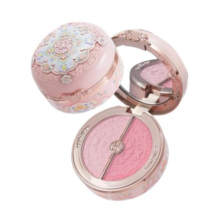 Blush og Highlighter Palette, Pink Matte Blush Duo til Kinder, Opbyggelig Farve til en Blød Naturlig Glød, Hverdags Makeup