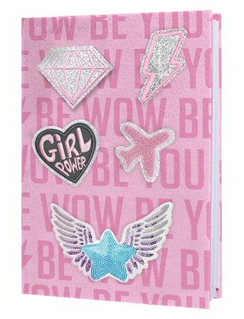 WOW Generation | Wow Generation, Notebook W/Patches, Ruled Sheets | ONE SIZE