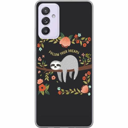 Samsung Galaxy A82 5g Genomskinligt Skal Sloth Of Wisdom