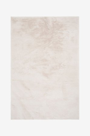 KM Home - Tæppe med blød luv Dream - Beige - Luv- & ryatæpper - 140X200 - Fra Homeroom