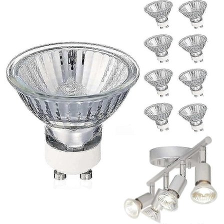 Gu10 35 Watt Halogen Reflektor Lyspære Varmhvit Dimbar, Gu10 Halogen 35w Halogenpærer, Gu10 Dimbar Varmhvit f26 Edition [DB]