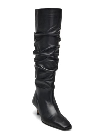 Kalila Leather Boots Black ALOHAS