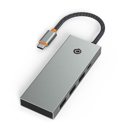 USB C Hub 6 i 1 Adapter Dockningsstation Stöd 4KHDMI2.0 2xUSB 3.0 PD100W Laddning Rj45 Ethernet-kontakt