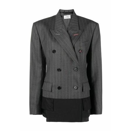 Maison Margiela - Blazer - Grå - Dam - Storlek: Xs, Dam, Storlek: XS