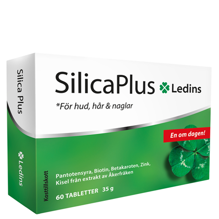 Ledins Silica Plus 60 tabletter zink