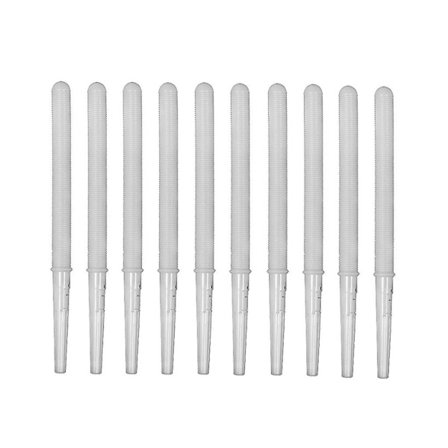 10 stk. slikkepinde-kegle knapbatteri-festdekorationer fødevarekvalitet