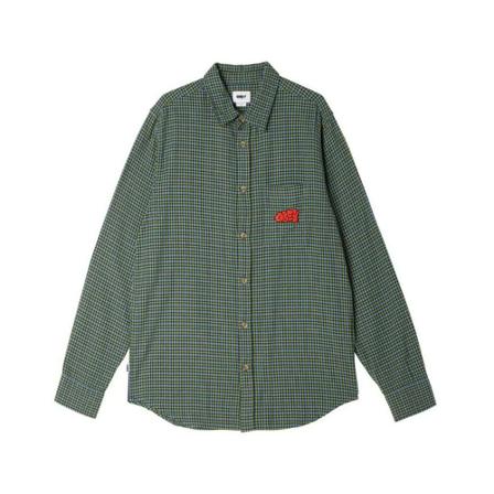 Obey Casual Shirts Grøn, Herre Skjorter