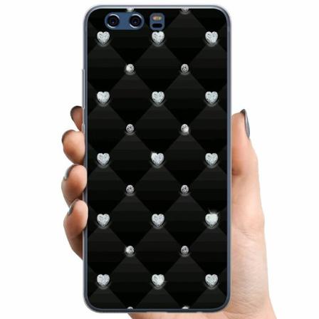 Huawei P10 Tpu Mobilskal Bling Heart