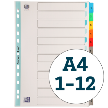 Pindregister Strong-Line 1-12