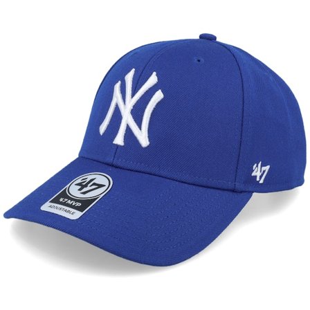 47 Brand - MLB Blau adjustable Cap - New York Yankees Mvp Royal 1 Adjustable @ Hatstore