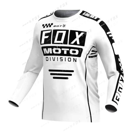 BAT FOX MTB-tröja mountainbike för herrar Camiseta Motocross T-shirt Quick-Dry Downhill Bike Jersey Maillot Ciclismo Hombre A-L558 L