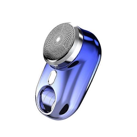 Mini Elektrisk Rakapparat, Bärbar Rese Rakhyvel Skäggtrimmer Fickstorlek Bärbar Rakapparat USB Uppladdningsbar Rakapparat med LED-Display & 