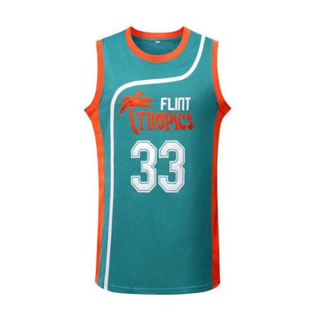 baskettröja Flint Tropics 33# tröja T-shirt green M