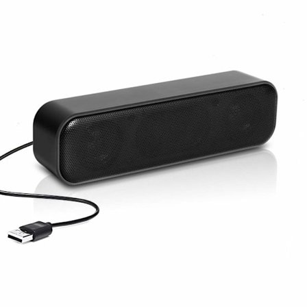 USB-tietokonekaiutin, langallinen Mini Soundbar -kaiutin tietokoneelle
