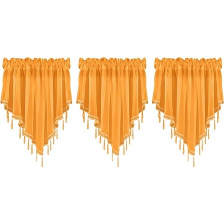 Yksiväriset puoliläpikuultavat pitsiverhot makuuhuoneeseen, keittiöön, olohuoneeseen