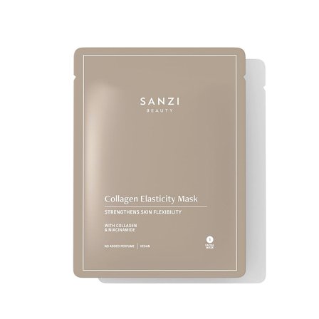 Sanzi Beauty Collagen Elasticity Sheet Mask, Skincare, Masker, Fugtmasker