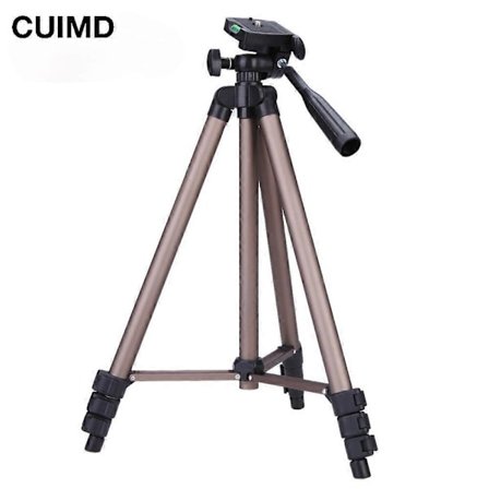 WT3130 Bærbart Kamerastativ med Vippearm for Canon Nikon Sony DSLR Kamera Videokamera stativ Last 2.5kg