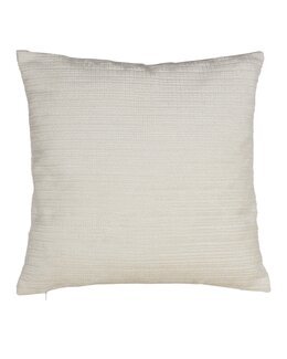 Putetrekk ensfarget fløyel Maddy 1-pk Off-white