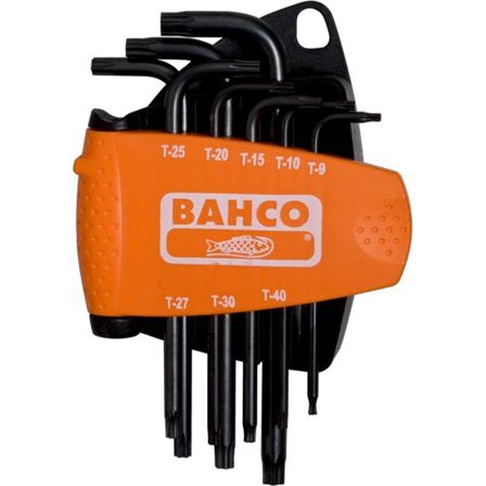 Bahco BE-7675 Torxnøkkelsett TORX Plus, 8 deler, Håndverktøy