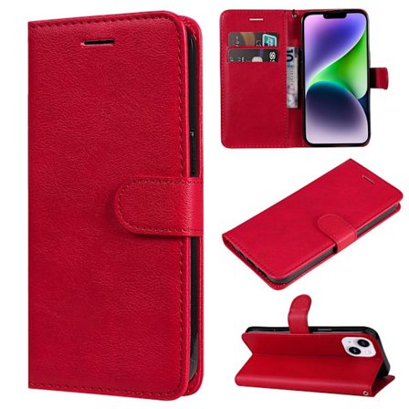 iPhone 14 Plus - Professionellt Stilsäkert Plånboksfodral FLOVEME