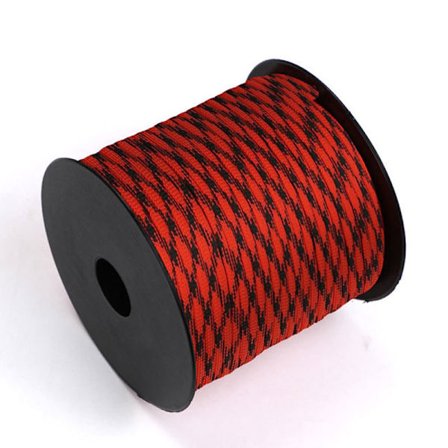 50M 7-Core Paracord Tau Utendørs Polyester Parachute Cord Campi