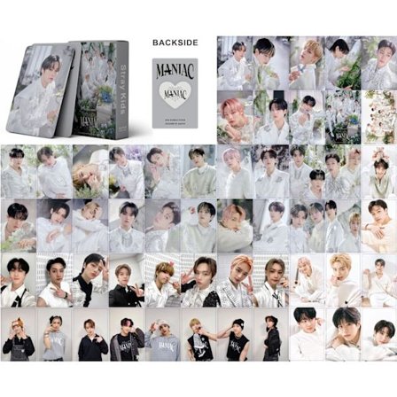 55 Stray Kids Lomo Card Fotokort Stray Kids 2ND World Tour Galning Japan Nytt album Lomo Card Stray Kids Card Present till fans