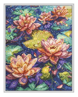 Diamond painting Seerose