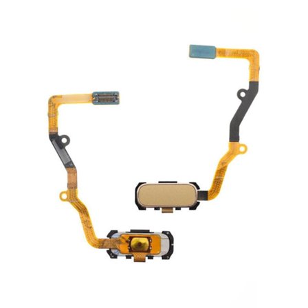 Samsung Galaxy S7 Edge Hemknapp - Guld