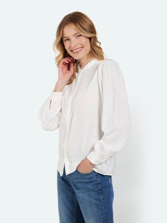 B. COPENHAGEN - Skjorte - Råhvid