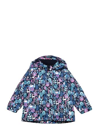 Toddlers' Winter Jacket Kuhmoinen Outerwear Shell Clothing Shell Jacket Multi/mønstret Reima