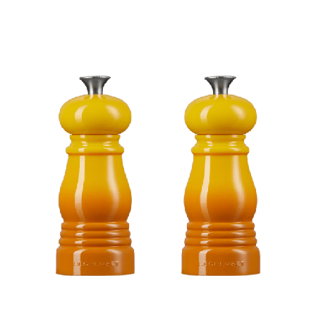 Le Creuset Salt- och pepparkvarnset mini 11cm Nectar Köksredskap Unisex Gul 11 CM