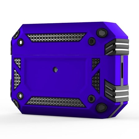 AirPods Pro 2 skyddsfodral med karbinhake - Lila