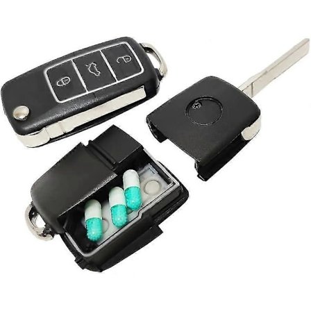 Ultrarealistisk Stash Bilnøkkel Hemmelig Skjult Rom Diversjon Safe For Festivaler Puber Utendørs Camping Strand Etc