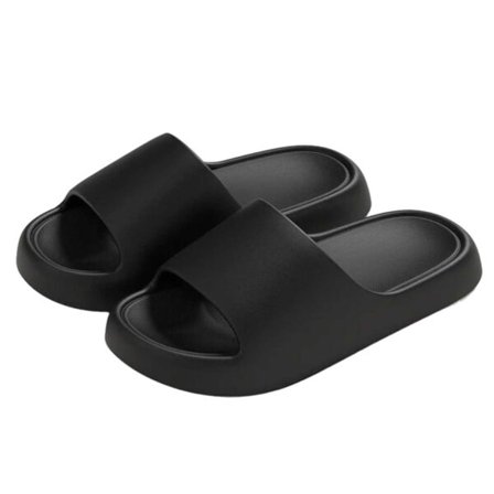 Moln Badesandaler Bløde Sandaler Cloud Sort