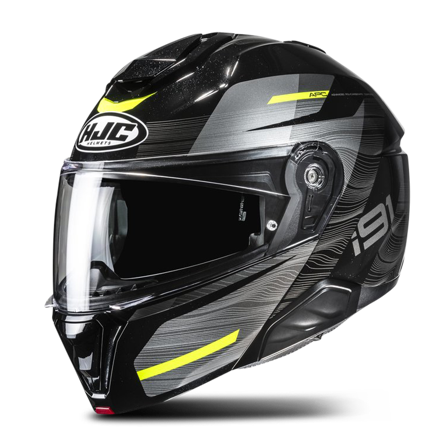 Modularhelm HJC i91 Dusk Schwarz/Grau/Fluo Gelb L