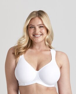 Kaarituelliset Stay Fresh Lace -rintaliivit Valkoinen-D85-Miss Mary