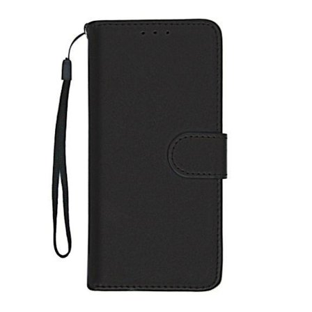 Flip Stand Leather Case For Samsung S10 Black