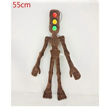 55CM Bøyelig Siren Head Plysjleker Kontordekorasjon Stående Siren Head Kosedyr Skrivebordsornamenter Plysjdukker-Perfet