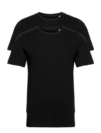 Jacbasic Crew Neck Tee Ss 2 Pack T-shirt Sort Jack & J S