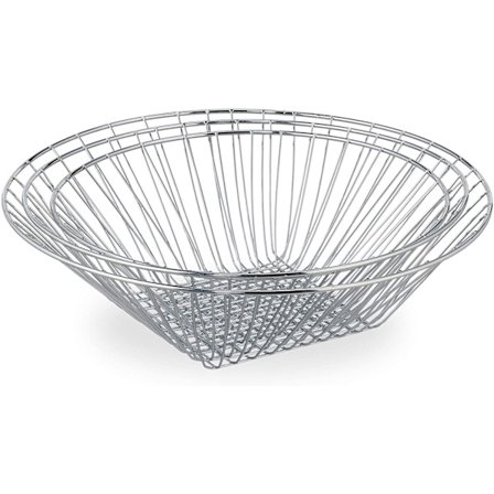 Hängande frukt-/grönsakskorg i metall om 3 för att ge mer utrymme på bänkskivan