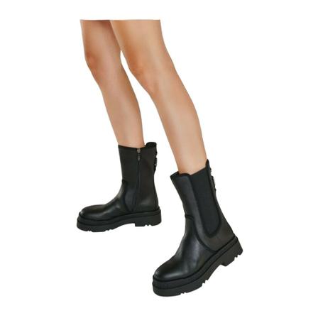 Liu Jo, Chelsea Platform Boots Zwart, Dames, Maat:37 EU