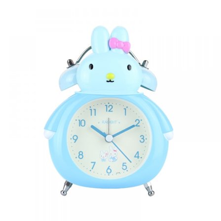 Väggklocka, Analog Metall Kanin Väggklocka, Student Heminredning Bordsur