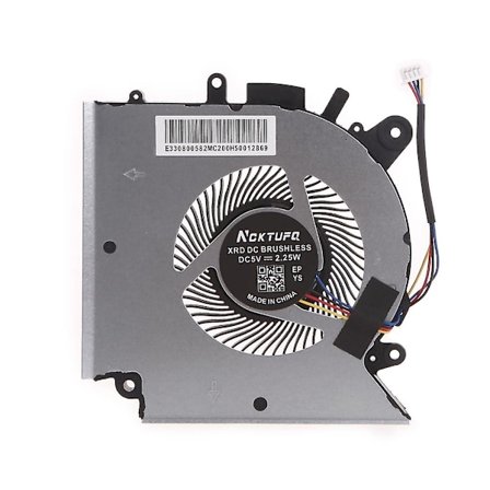 Ny bærbar PC kjølevifte for MSI Katana GF66 GF76 11SC 11UC 11UD 11UE Notebook Radiator DC 5V 1.0A 4-pin 4-wires Bærbar PC [DM]