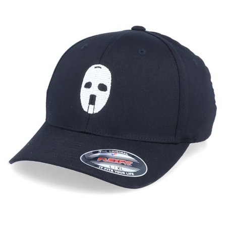 Forza - Svart Keps - Hockey Mask 59 Black Flexfit @ Hatstore