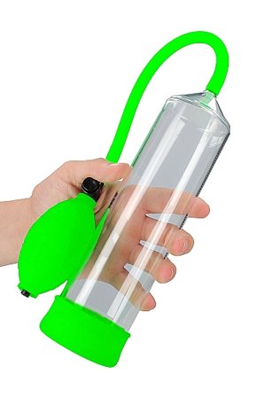 Shots: Classic Penis Pump - Glow in the Dark - Sexleker Vuxen: Fleshlight, penisring, hylser & pumper