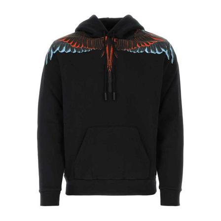 Marcelo Burlon Hoodies Sort, Herre