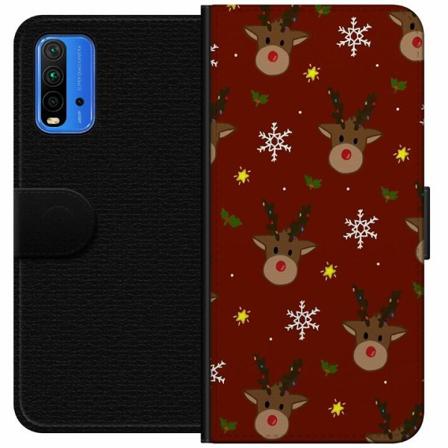 Xiaomi Redmi Note 9 4g Plånboksfodral Christmas