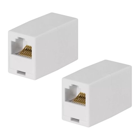 2st RJ45 Skarvkontakt - Koppla ihop nätverkskablar & förläng