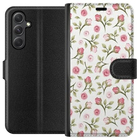 Plånboksfodral till Samsung Galaxy A35 med Blommigt